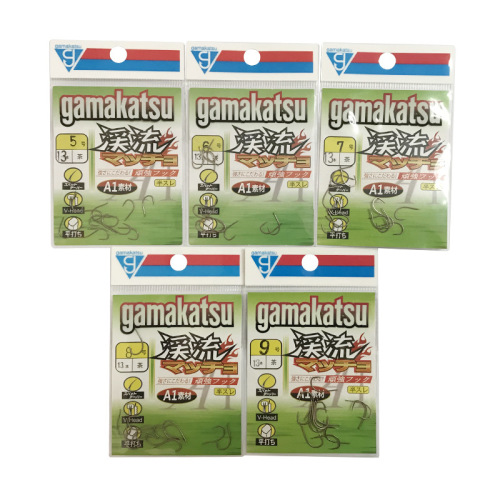 Gamma fish hook A1 stream tea fish hook with barb hook stream hook competitive hook