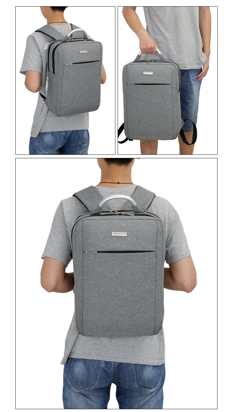 Business office notebook computer backpacks, aluminum handles, computer backpacks, school bags, conference gift backpacks with logo printing undefined