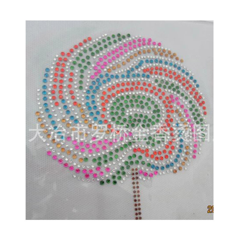 个性烫钻 烫图服饰个性烫画 时尚中东烫钻厂家直供