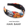 Hair accessory, cloth, fresh headband for face washing, wholesale, Korean style, new collection, floral print