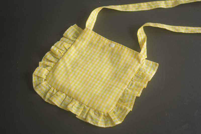Women's Cotton Solid Color Cute Square Open Shoulder Bag display picture 5