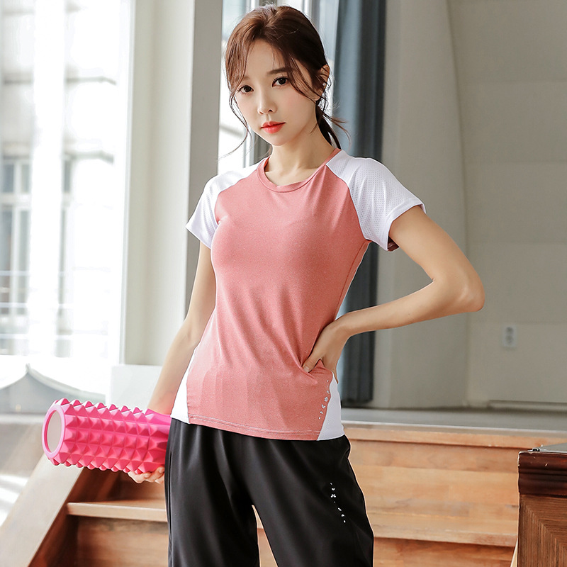 Sports breathable quick dry T-shirt for gym for training