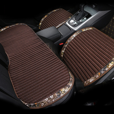 汽车坐垫 小三件套夏季坐垫办公室座套垫四季垫通用品决明子单片|ms