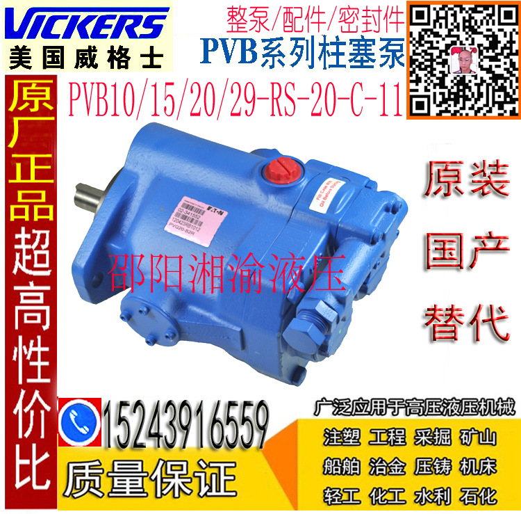 PVBQA15-RSW-32-CH-Y132M-4	泵头或油泵电机组