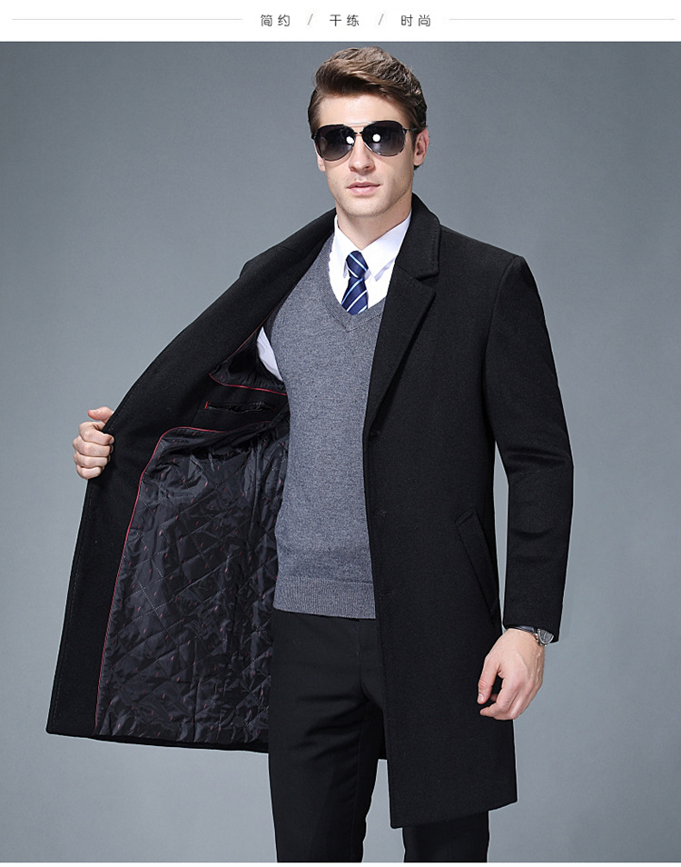 Manteau homme en Laine - Ref 3419457 Image 15