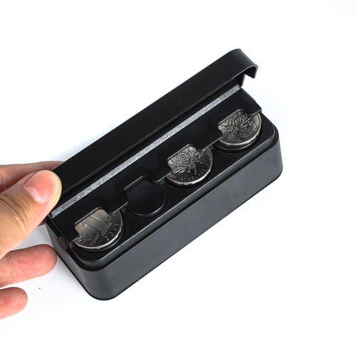 Car interior supplies car coin storage box car coin storage box with printable LOGO car coin box