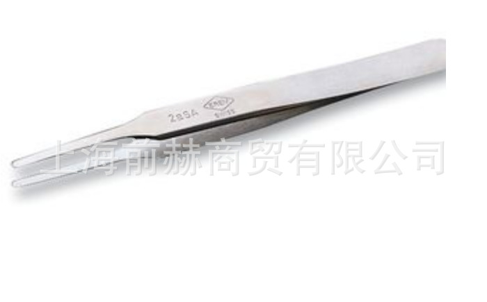 瑞士Erem镊子 2ASA 圆形直尖头120mm不锈钢非磁性耐酸镊子