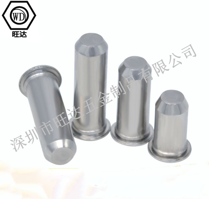 304不鏽鋼導向銷TPS圓柱銷壓鉚銷釘定位銷壓鉚定位銷M3 M4 M5 M6