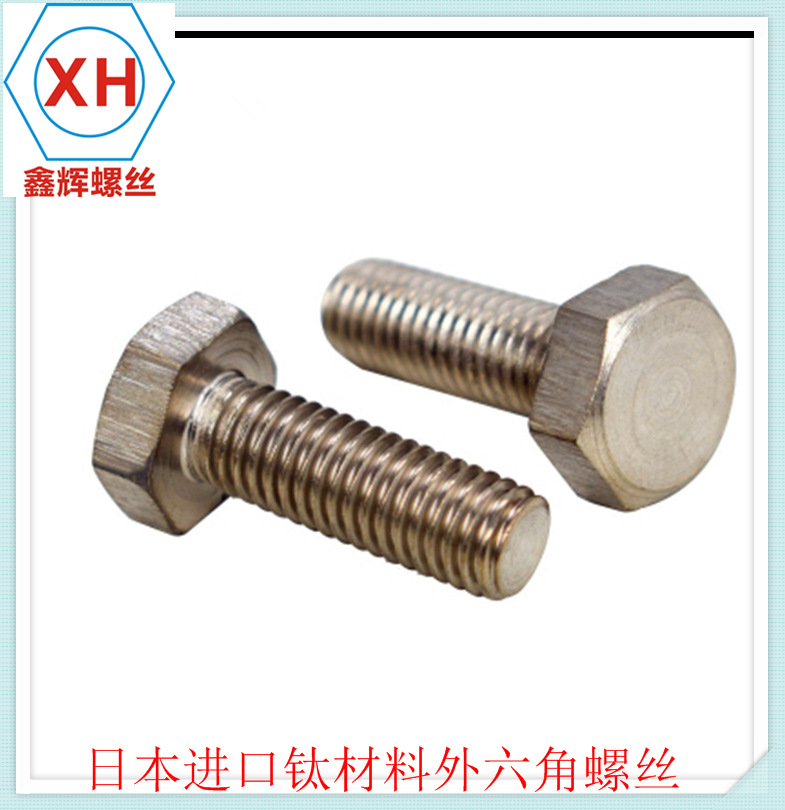 钛合金外六角螺丝  日本进口钛外六角 M6*10/12/16/20