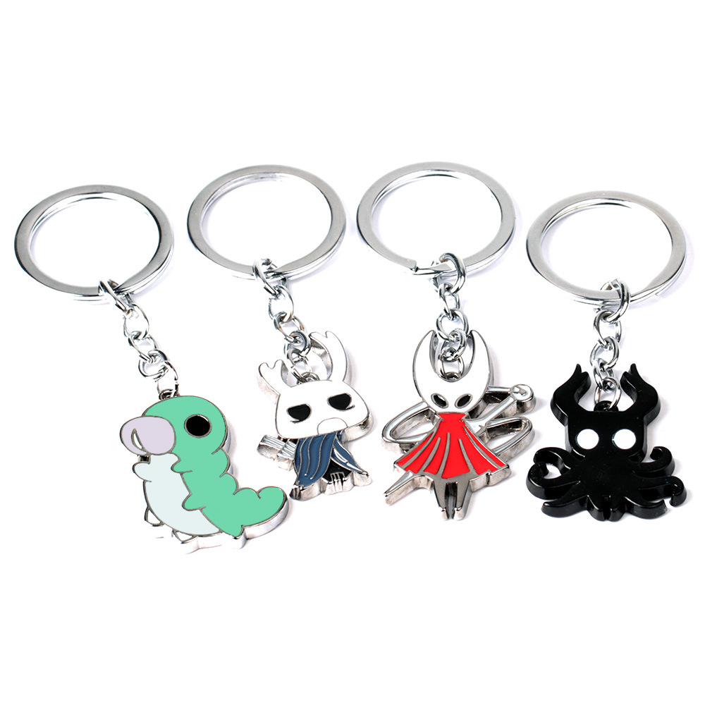 Game perimeter Hollow Knight Empty knight Key buckle Alloy Necklace new pattern Cross border wholesale