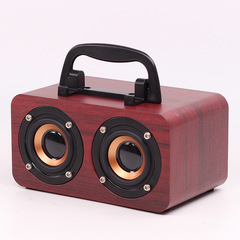 New Wooden Home Bluetooth Speaker Phone Wireless Bluetooth Gift Custom Audio FT-4002 Wireless Bluetooth