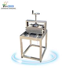 厂家供应上海田岗Y-1型手压豆腐压机 小型豆腐压榨机压豆腐机器