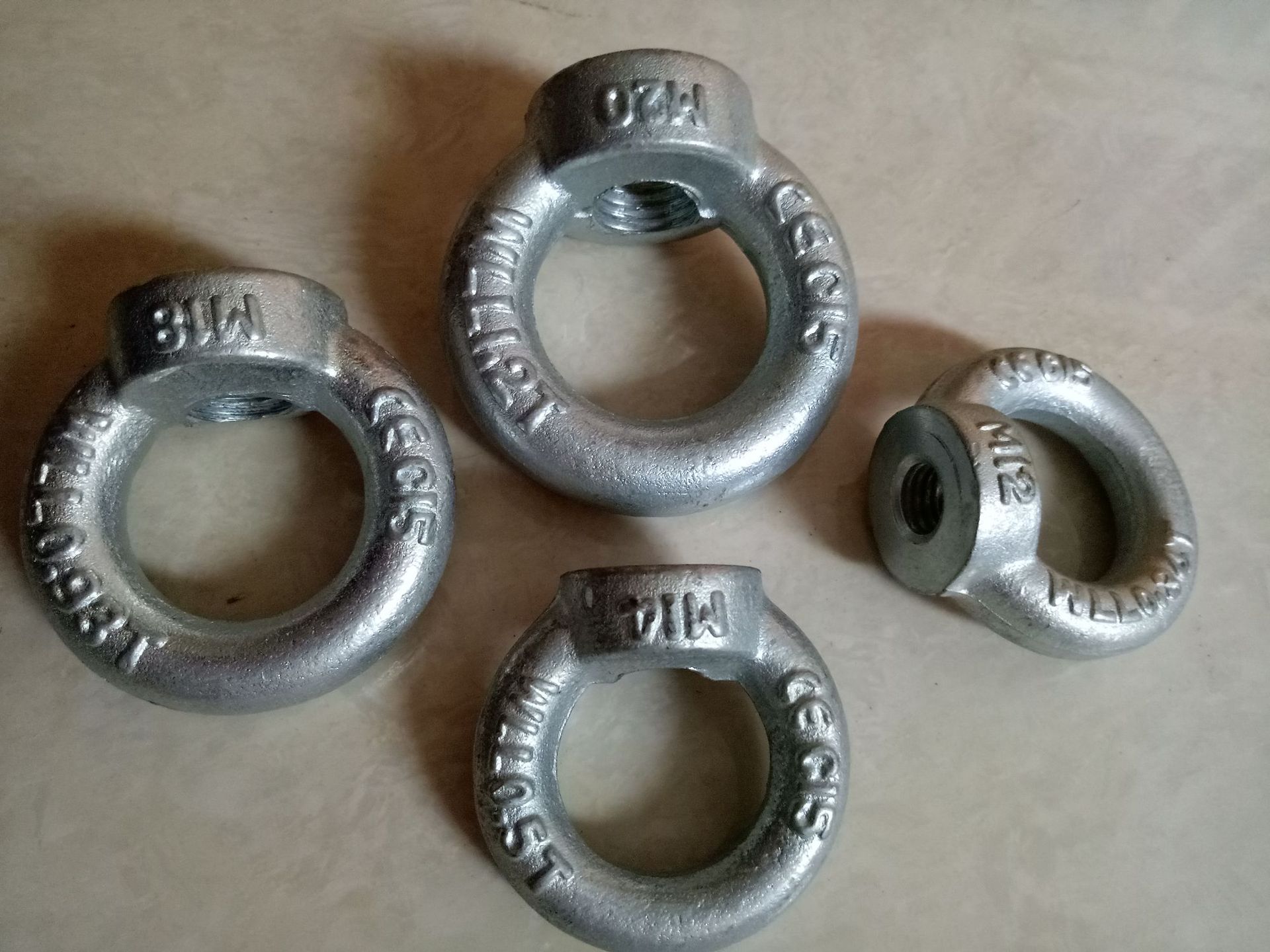 供应优质的吊环螺母DIN582 型号齐全