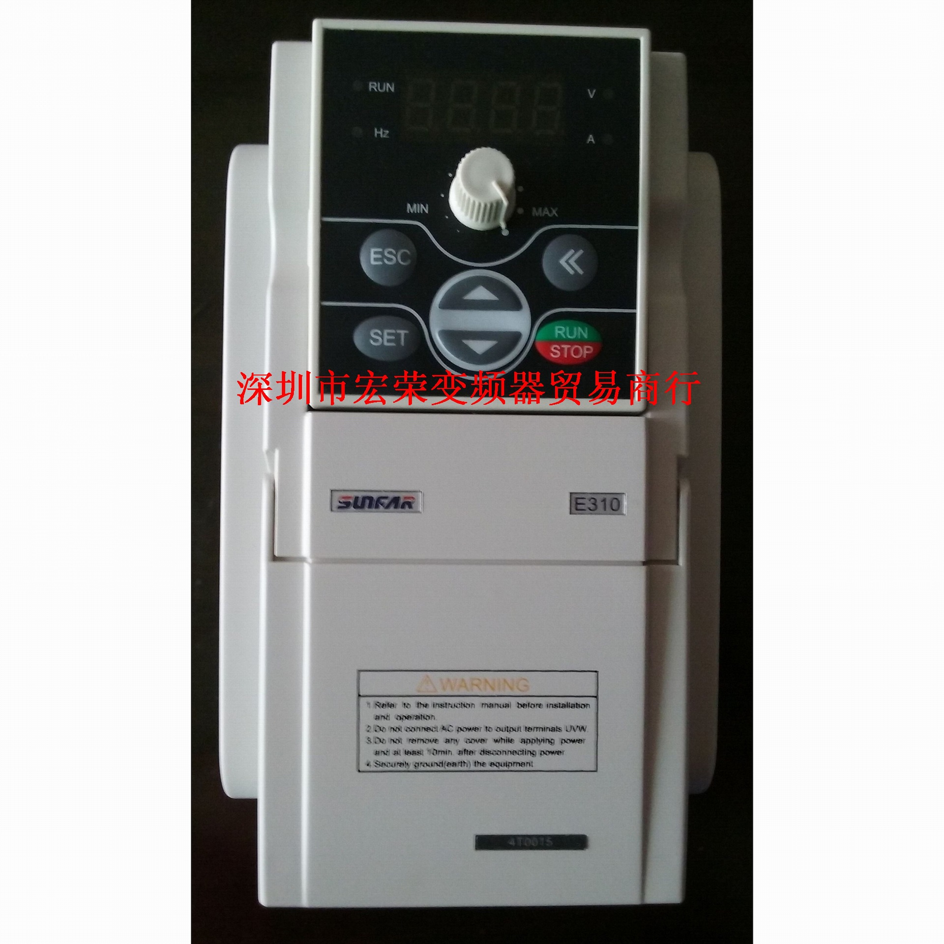 SUNFAR变频器E310-4T0015 及E310-4T0015B  说明书免费共享