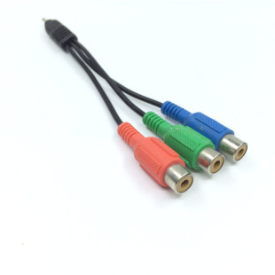 3.5���D3RCAĸ�D�Q�t�{�G���^3.5mm�Dɫ��D��һ��������ҕ�l��