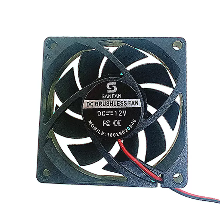 7015DC12V工业机柜散热风扇 厂家生产7厘米小家电逆变器风扇