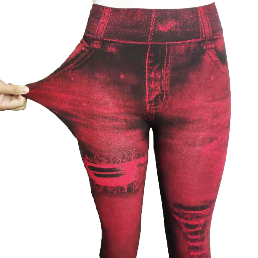 Women's Daily Fashion Printing Ankle-length Printing Leggings display picture 5