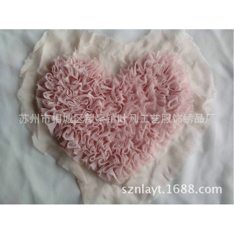 服装雪纺盘花 时尚雪纺打绉盘花【FFF推荐】