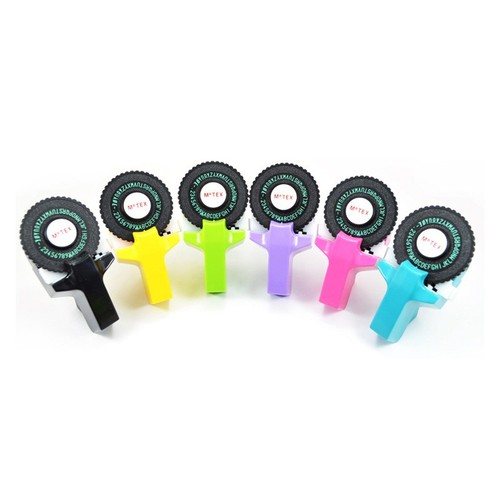 Same style mini manual printer Korean motex label embossed typewriter hand account decorative tape paper