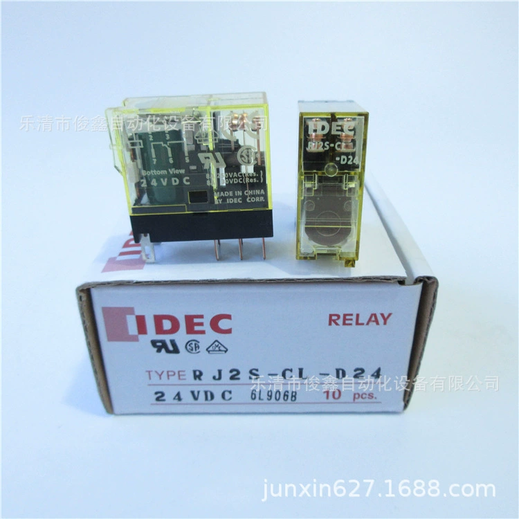 Новый оригинальный IDEC пружинный промежуточный реле RJ2S-CL-D24 8A / RJ2S-CL-A220