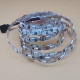 DC12V/24V S型 5050RGB七彩LED灯带造型字发光字专用可折叠软灯条