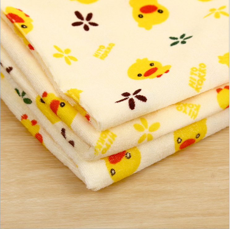 baby Urine pad Woman Menstruation Sanitary pads yellow duck Cartoon Nanometer waterproof baby Urine pad trumpet