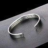 Mothers and Daughters Stainless Steel Bracelet Thanksgiving Mother's Day Gift Bracelet Spot Positive Wholesale