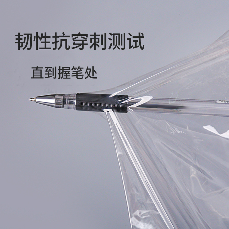 Película de bobinado PE 50cm bandeja industrial embalaje película de estiramiento película transparente de embalaje retráctil autoadhesivo película de plástico fabricante