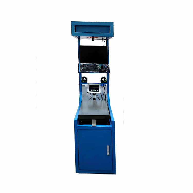 物流快递流水线包裹纸箱智能称重扫码称一体机自动拍照计件小快手