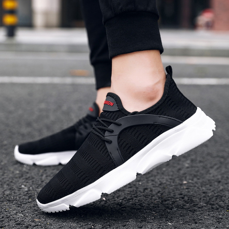 2021休閑男鞋 春夏新款網布大碼鞋子 外貿跨境男士運動鞋