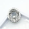 Fashionable metal black beads, black retro brooch lapel pin, European style