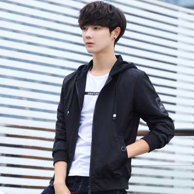 2019 Spring new pattern man coat spring and autumn Jacket Korean Edition Self cultivation men's wear coat Youth Trend handsome Campus