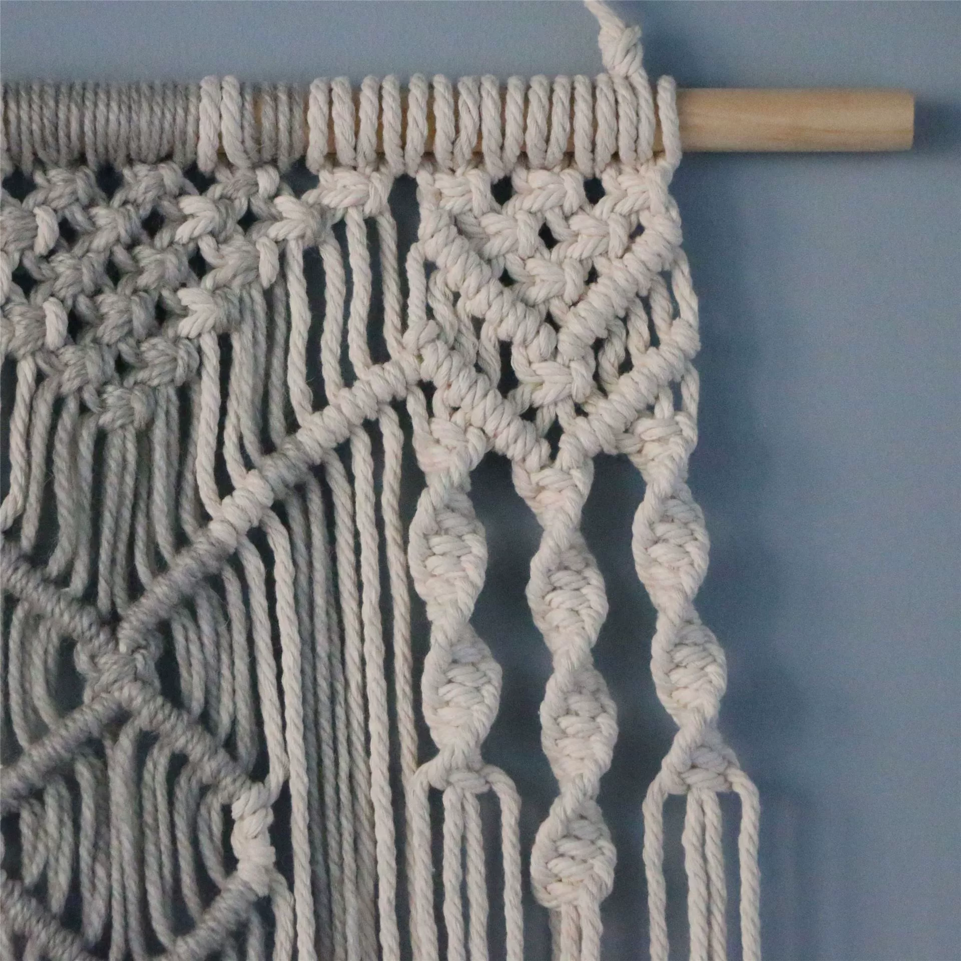 Woven retro tapestry, handmade, boho style