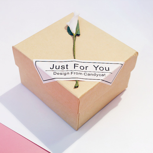 New creation watch box, gift box, kraft paper box, gift box, flower bracelet box, bracelet, pillow, heaven and earth cover