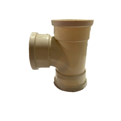 wholesale PVC Fittings tee Be launched Fittings Multiple Specifications raw material PVC texture of material carbon steel Elbow carbon steel flange