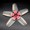 Bulk Fire Cotton Wheel Playing Lighbor Callery Meeting Lighter Firestone 7 Packs of 200 Pieces of Wholesale