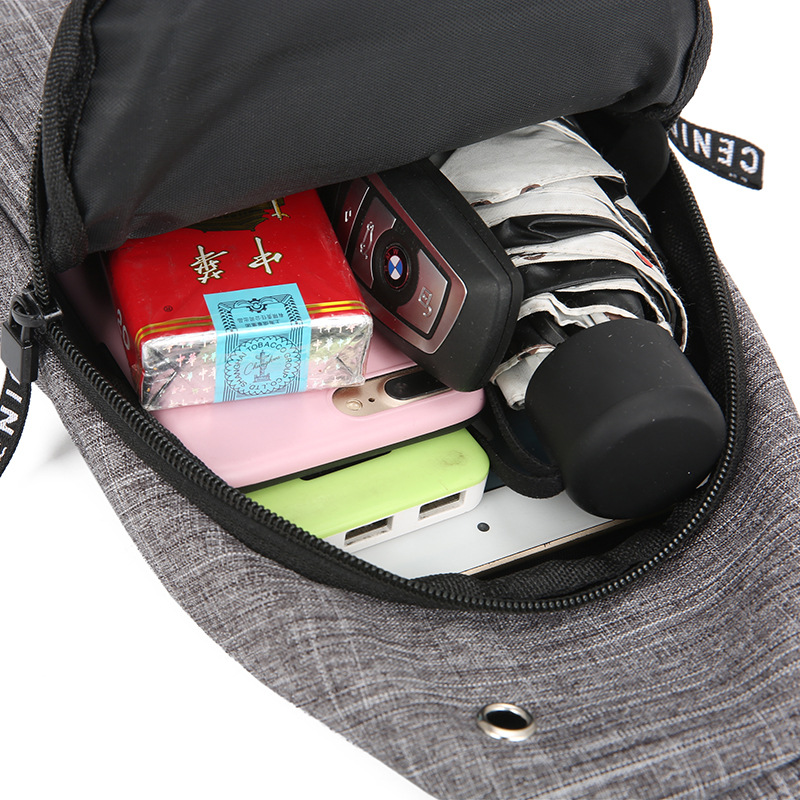 Bolsa 2021 nueva bolsa de pecho para hombres bolsa de lona bolsa de mensajero bolsa de hombre bolsa de hombro estilo coreano Mochila pequeña bolsa de cintura casual
