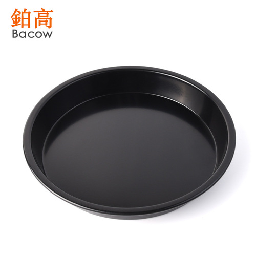 Thickened 7-inch carbon steel non-stick pizza pan round PIZZA pan DIY household baking pan baking mold oven baking pan