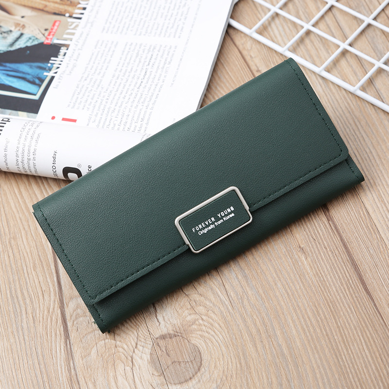 Korean Multi-card Metal Buckle Clutch Wholesale display picture 10