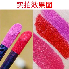 50支/盒一次性植絨唇刷棒 遮瑕筆口紅唇釉唇彩刷子女便攜化妝工具