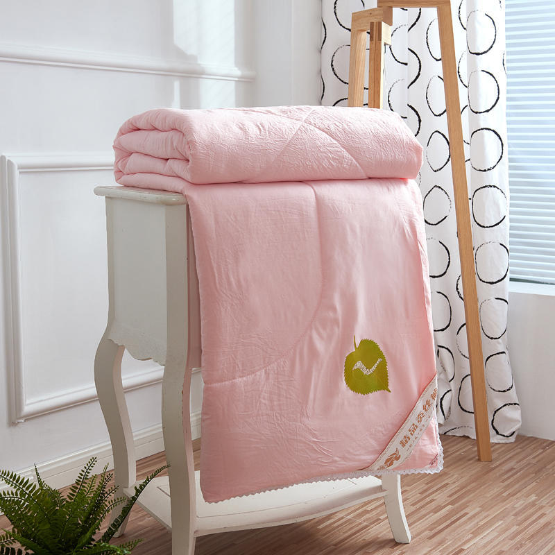 新款厂家直销 水洗棉夏凉被仿纯棉空调被亲肤礼品被