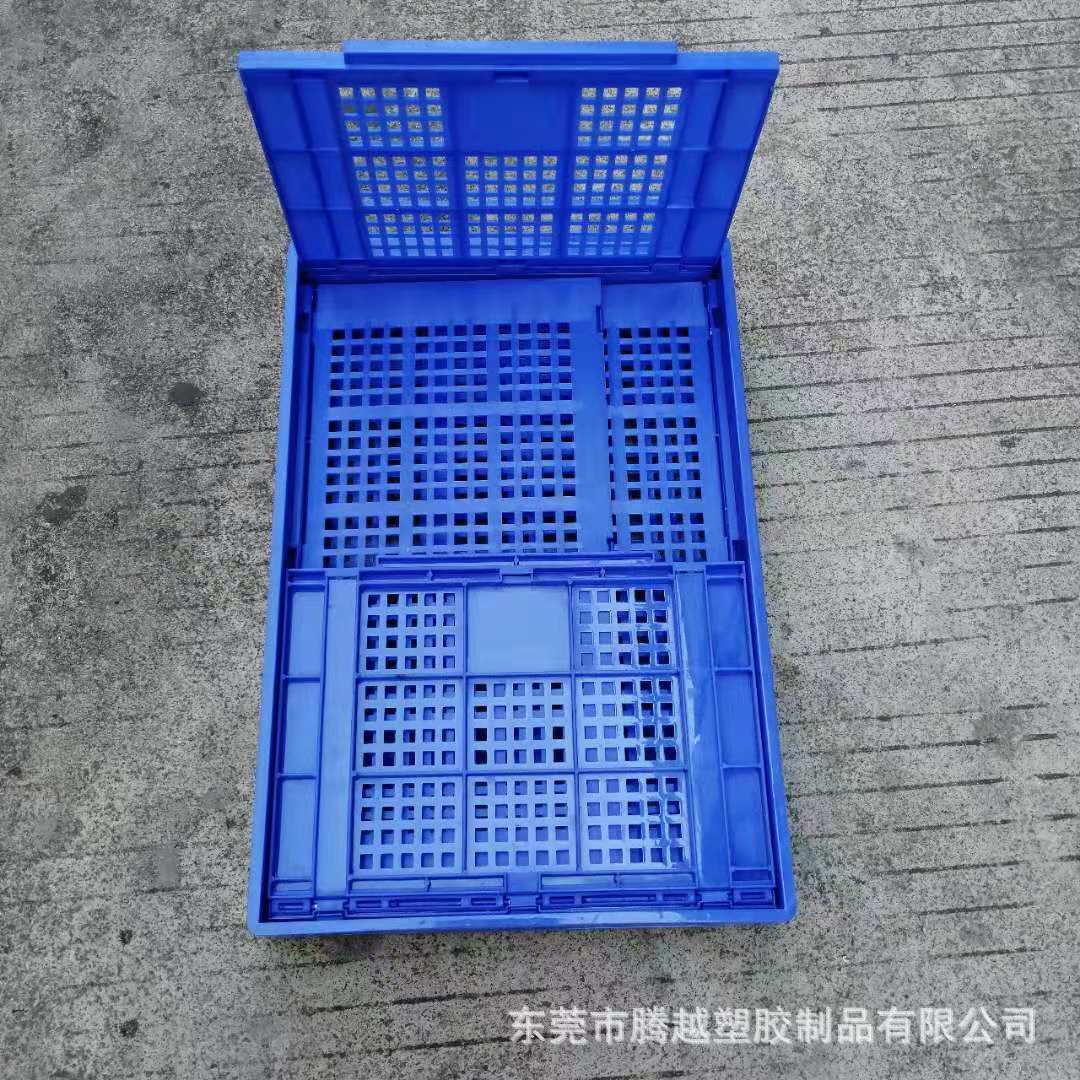 塑料折叠箩蔬菜水果箩收纳物流箩节约仓储物流空间五金零件周转箩
