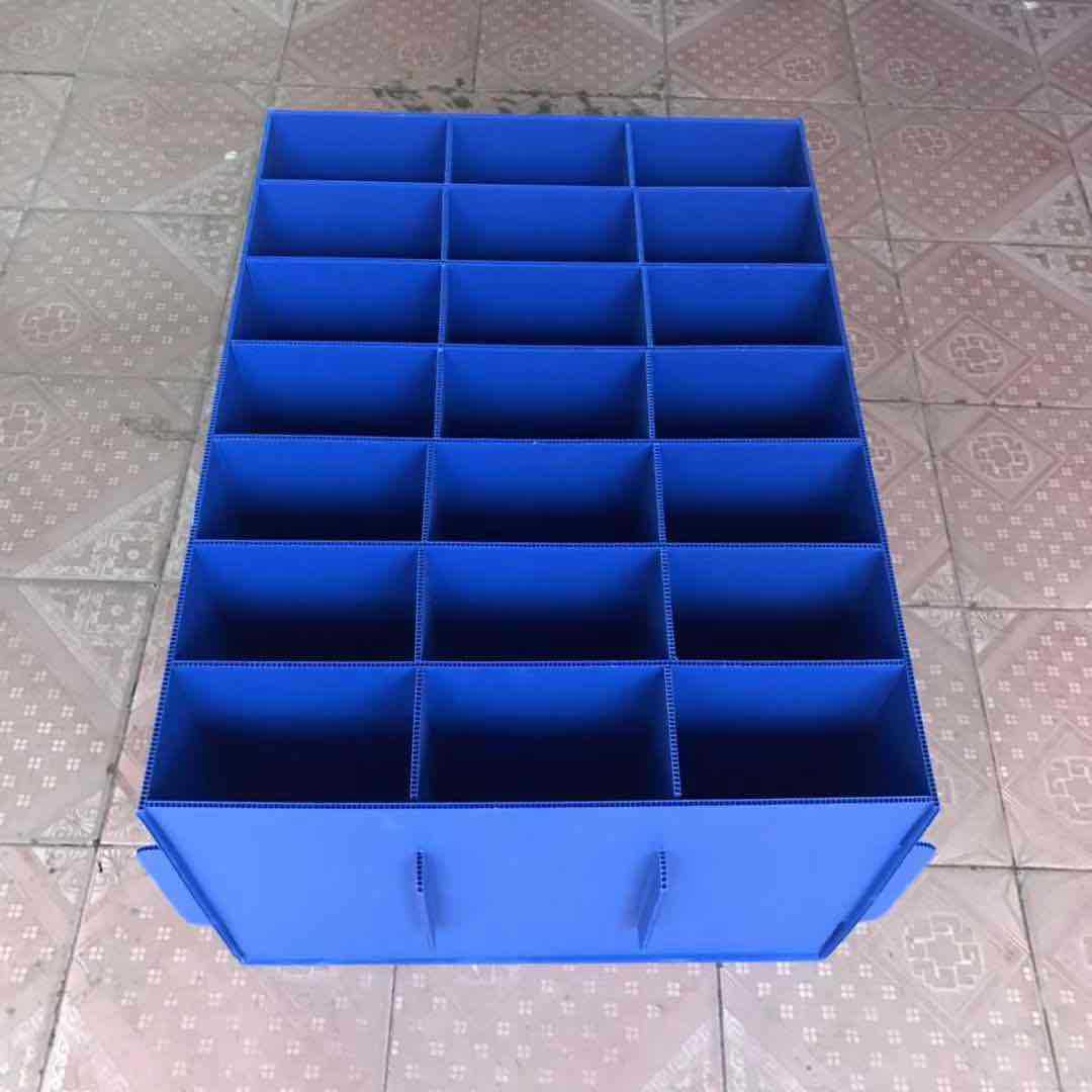 批发中空板刀卡 3MM塑料万通板刀卡 多颜色加硬防静电钙塑板刀卡