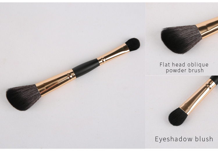 新款化妆刷 双头刷 化妆涮套装 腮红/蜜粉刷 散粉