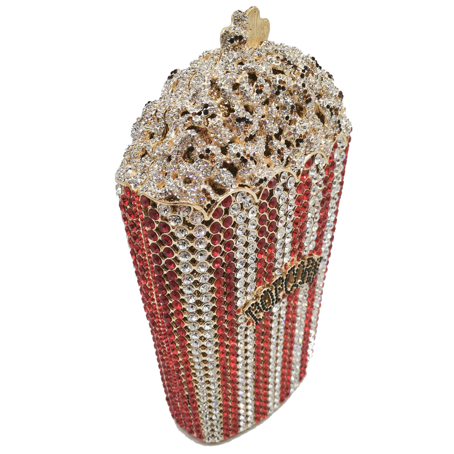 Fashion Women's Bag New Dinner Bag Popcorn Party Bag Rhinestone Clutch Bag Wholesale display picture 7