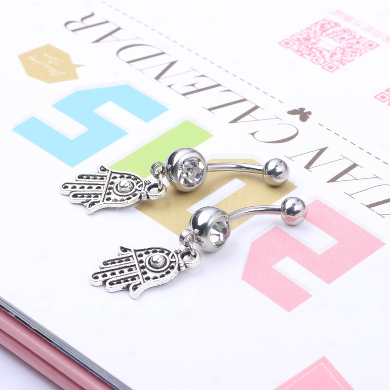 Pointed titanium steel lip stud product view