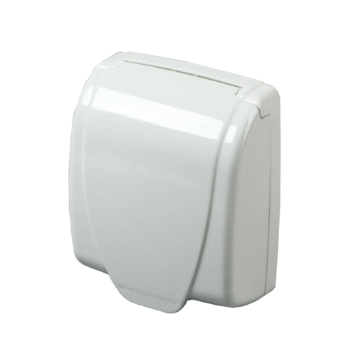 Factory wholesale cross-border 86-type universal transparent waterproof box switch plug white waterproof cover engineering splash-proof box