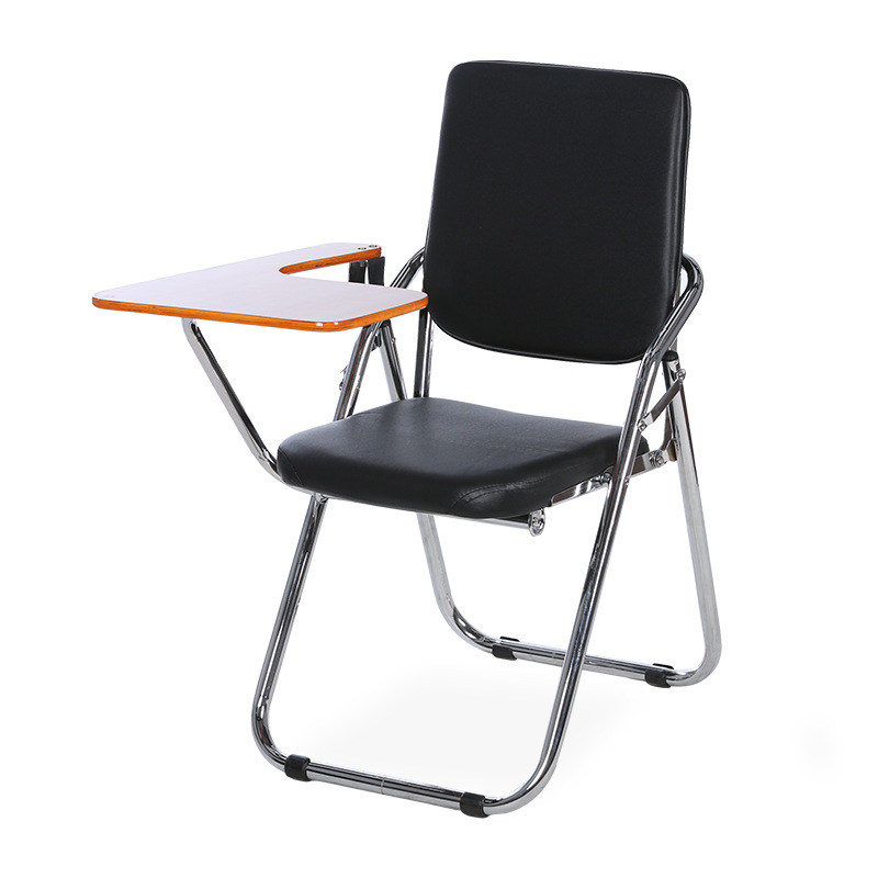 Factory Outlet fold Training Chair Armchair Business office Staff chair WordPad Reporter chair