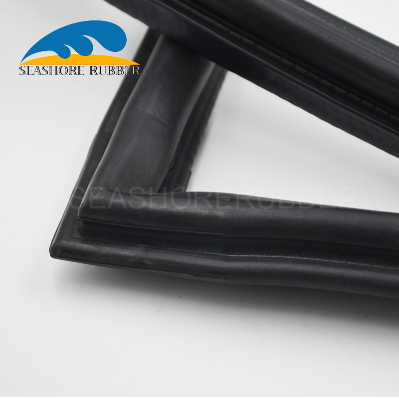 厂家供应 EPDM橡胶密实条 机械用橡胶密封条 可焊接接角接框