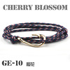 Hot -selling European and American fashion personality retro Viitian Miansai style navy wind fish hook anchor bracelet